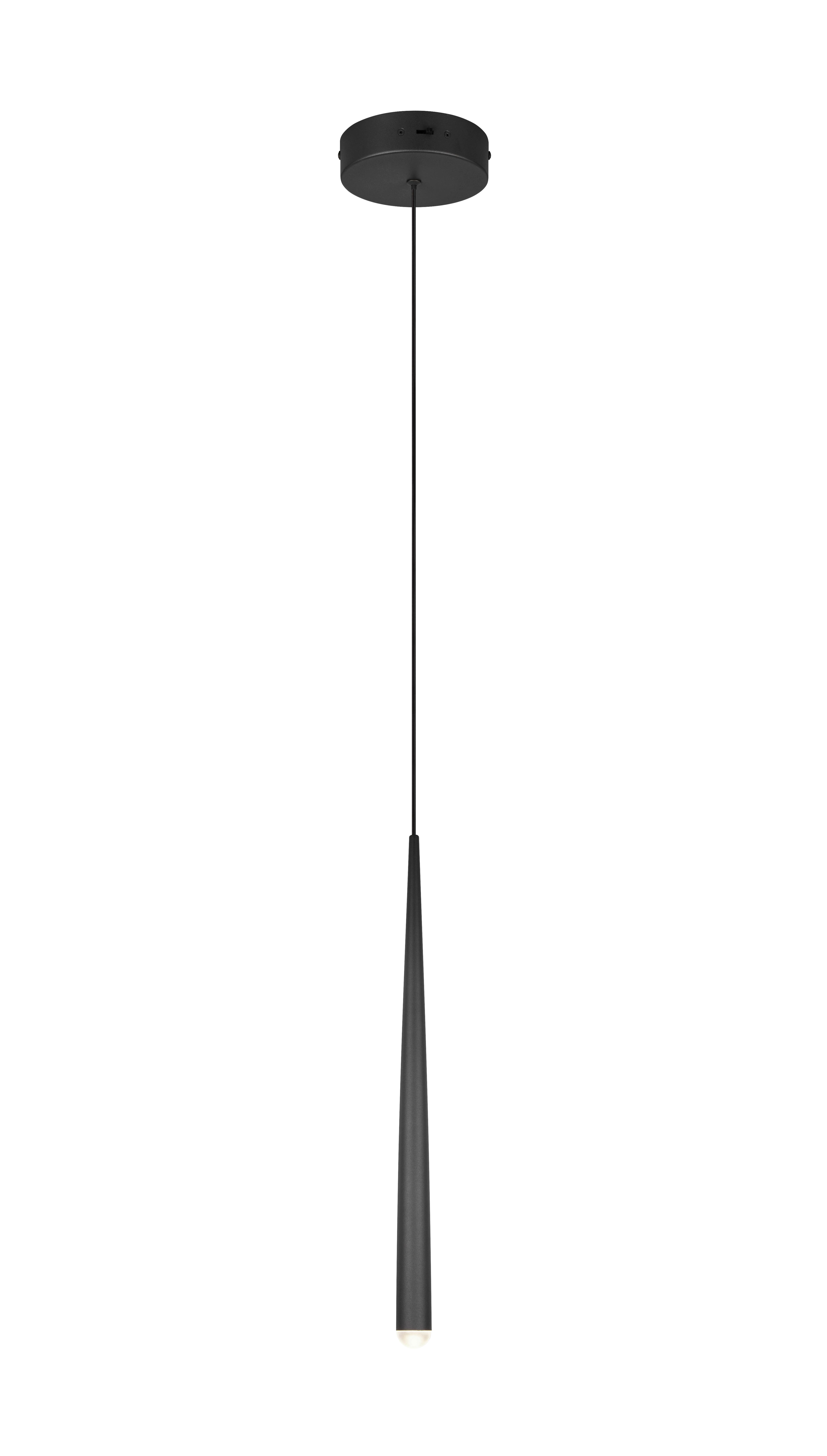 LED-Hängeleuchte 354810132 Cala - Schwarz, Design, Metall (14/150cm) - Trio Leuchten