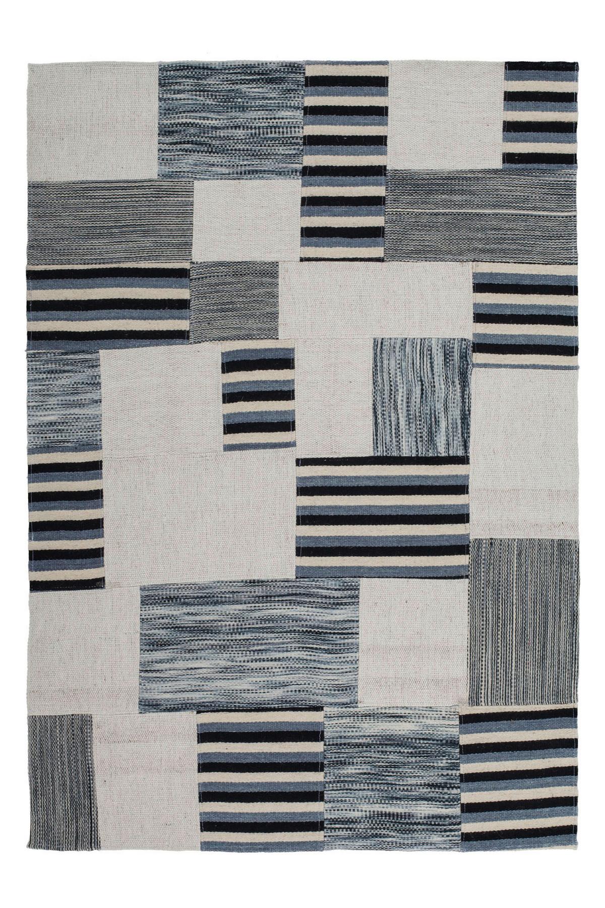 Flachwebteppich Naturfarben, 160x230cm - Naturfarben, Design, Textil (160/230cm) - Kayoom