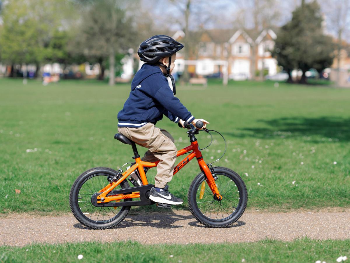 Kinderfahrrad Literide Rot, 16 Zoll - Rot, Basics, Metall (35/85/117cm)
