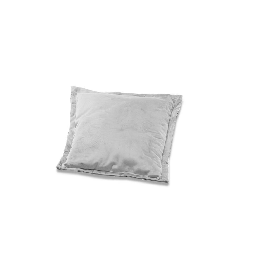 Zierkissen Samoa Silberfarben B: 60 cm