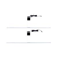 Ráépíthető Lámpa Slimline - króm, Modern, műanyag (60cm)