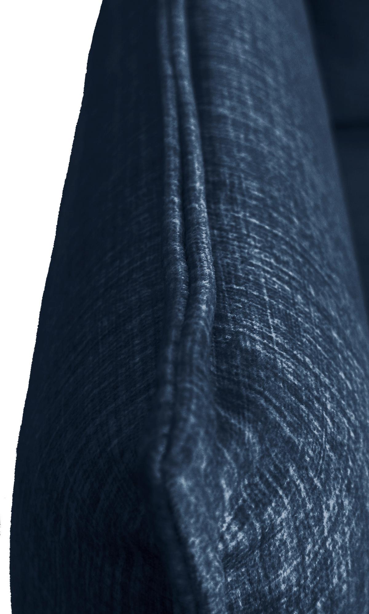 Schlafsofa Melody - Blau/Schwarz, Design, Textil (216/96/102cm) - MID.YOU