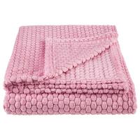 Kuscheldecke Belinda Mauve 130x170 Cm - Mauve, ROMANTIK / LANDHAUS, Textil (130/170cm) - James Wood