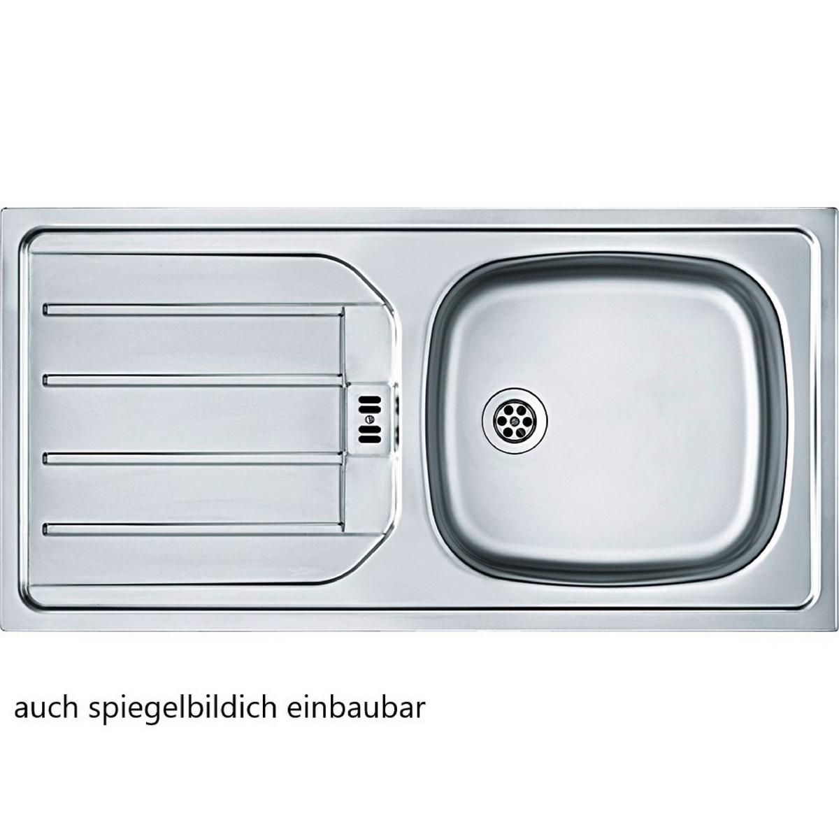 Küchenzeile Sorrento Mit Geräten B: 360 cm Eichefarben - Schieferfarben/Eiche Wotan, MODERN, Holzwerkstoff (360cm) - Held