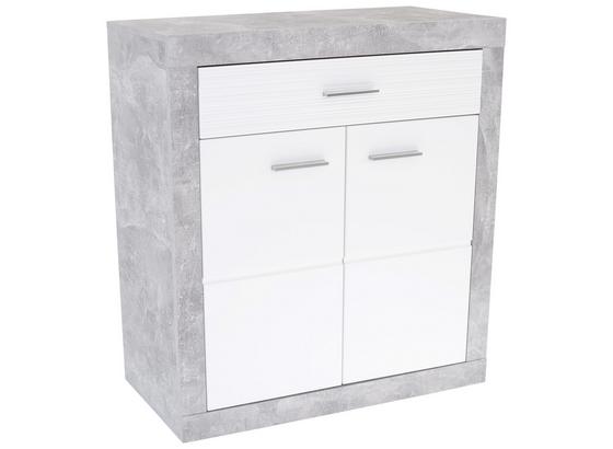 Kommode Malta B:95cm Betonoptik Hell/ Weiß - Weiß/Grau, MODERN, Holzwerkstoff (95/98,7/36cm) Kommode Malta B:95cm Betonoptik Hell/ Weiß - Weiß/Grau, MODERN, Holzwerkstoff (95/98,7/36cm)