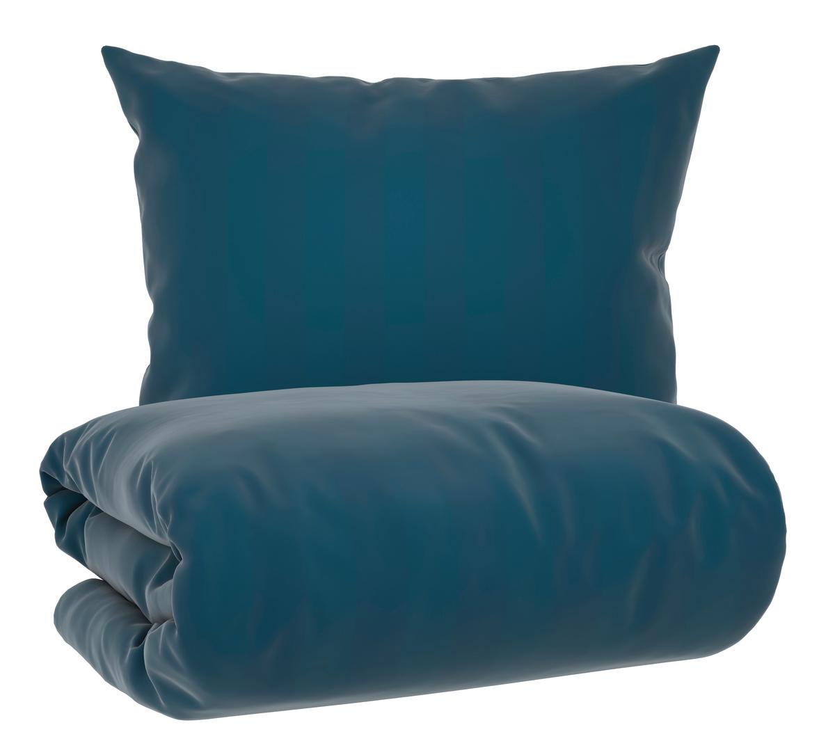 POSTEĽNÁ BIELIZEŇ XENIA STREIF - modrá, Modern, textil (140/200cm) - Premium Living