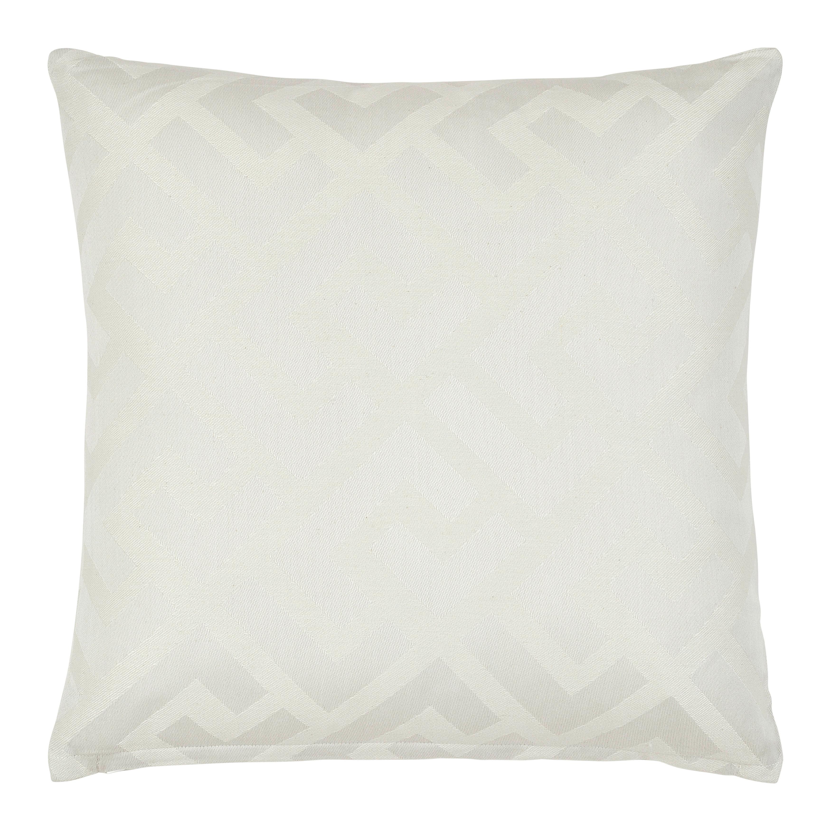 DEKORAČNÝ VANKÚŠ MÄANDER - prírodná farba, Romantik / Landhaus, textil (45/45cm) - Mömax