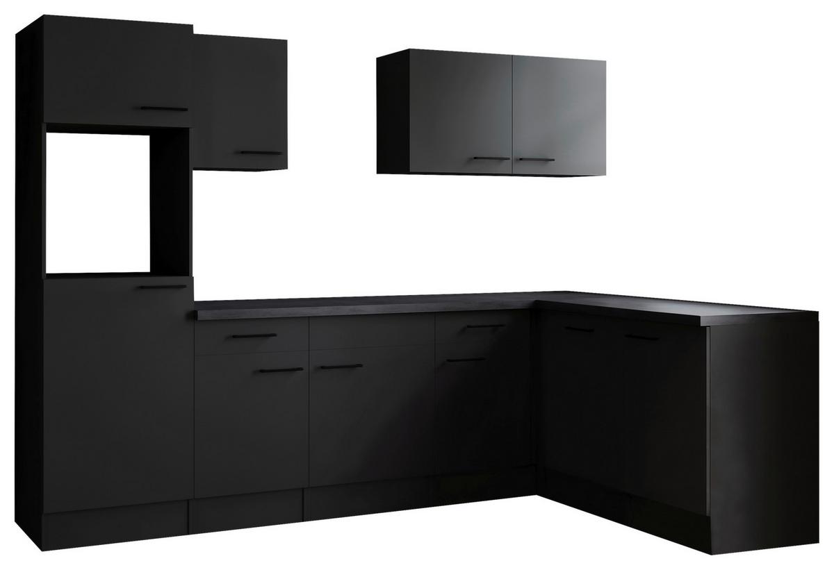 Eckküche Oliver Grau S: 280x172 Cm - Grau, Design, Holzwerkstoff (280/172cm) - Respekta