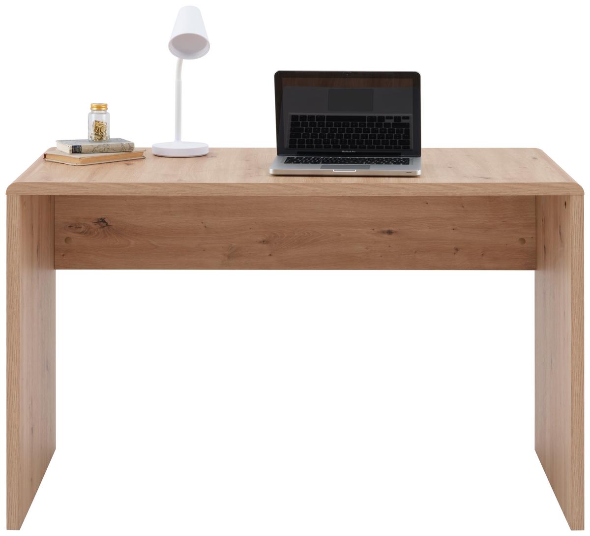 Schreibtisch Fontana Plus Artisan Eiche Dekor/kaschmir - Kaschmir/Eiche Artisan, MODERN, Holzwerkstoff (120/75,5/60cm)