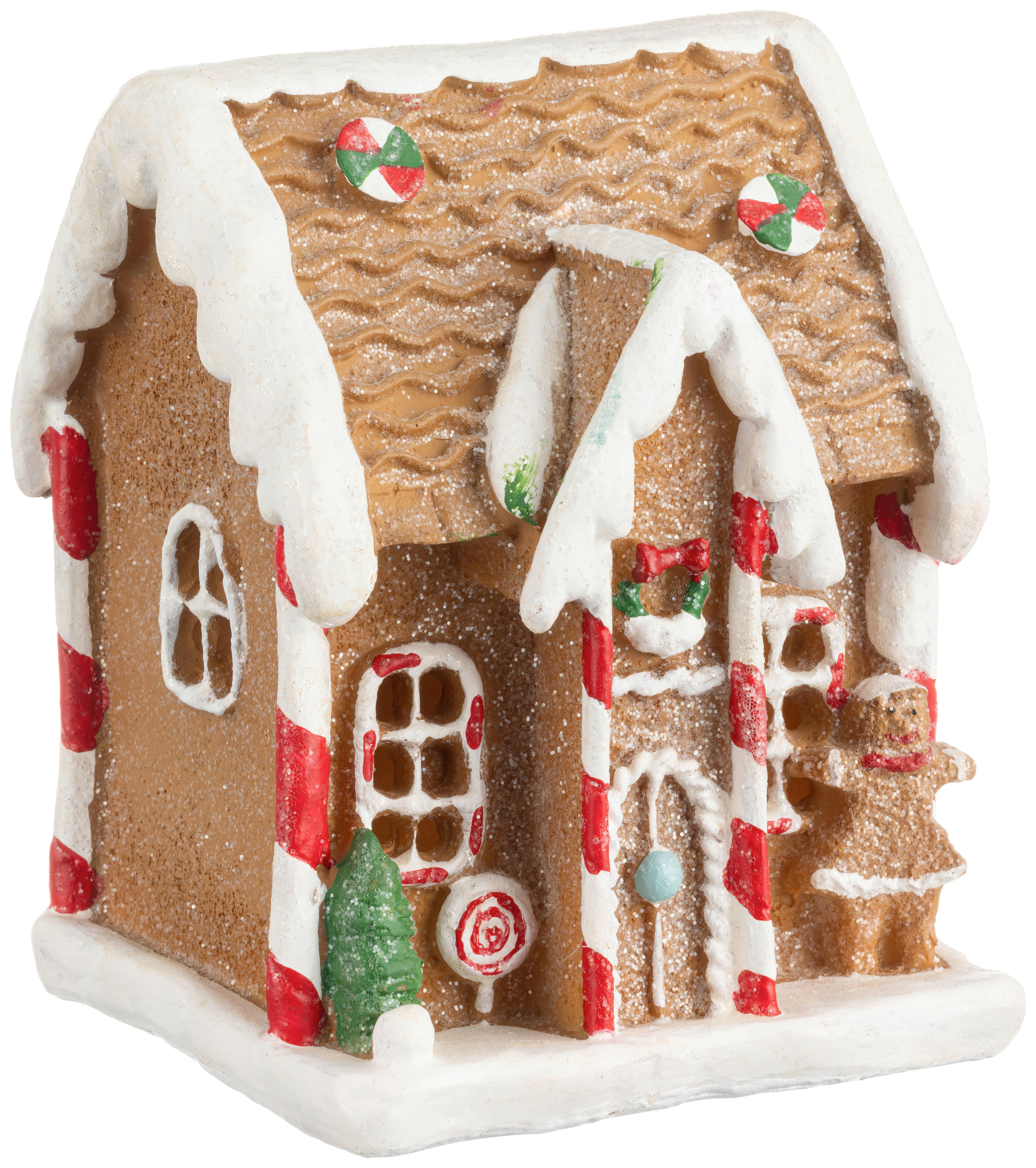 Dekohaus Nele - Multicolor, KONVENTIONELL, Kunststoff (10,5/10,5/13cm) - Luca Bessoni