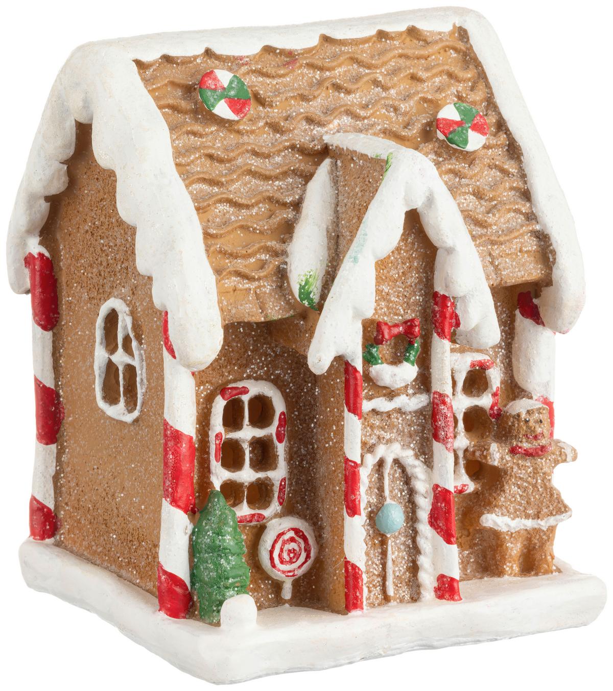 Dekohaus Nele - Multicolor, KONVENTIONELL, Kunststoff (10,5/10,5/13cm) - Luca Bessoni