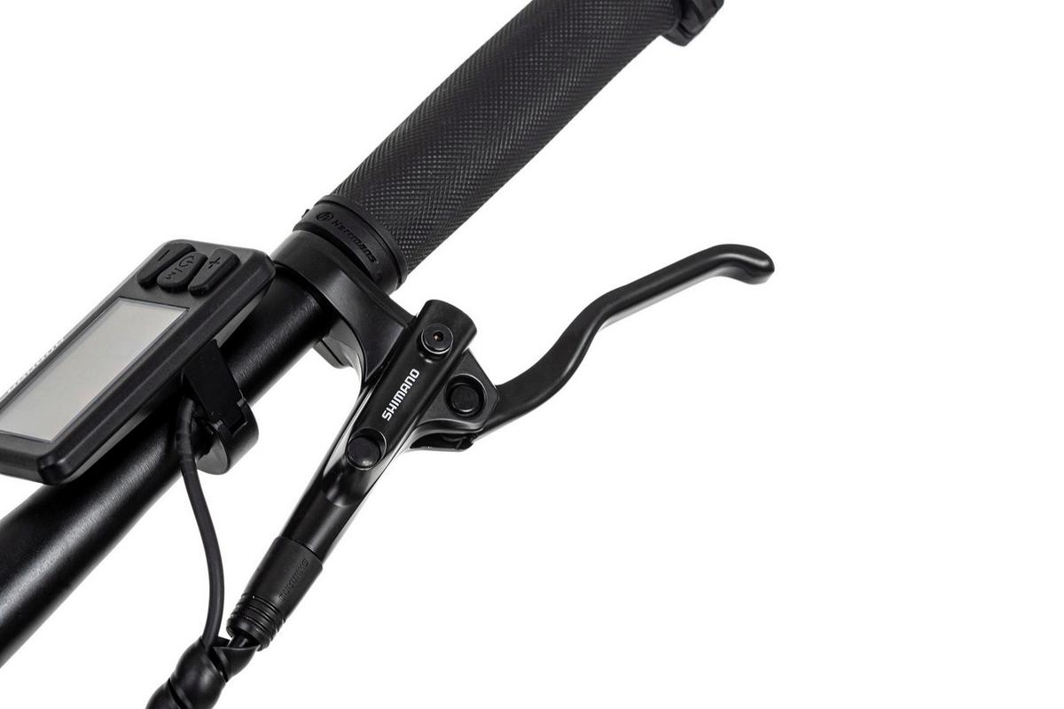Elektrofahrrad 27,5 Zoll, 120 Km - Schwarz, Basics, Metall (180/70/100cm)