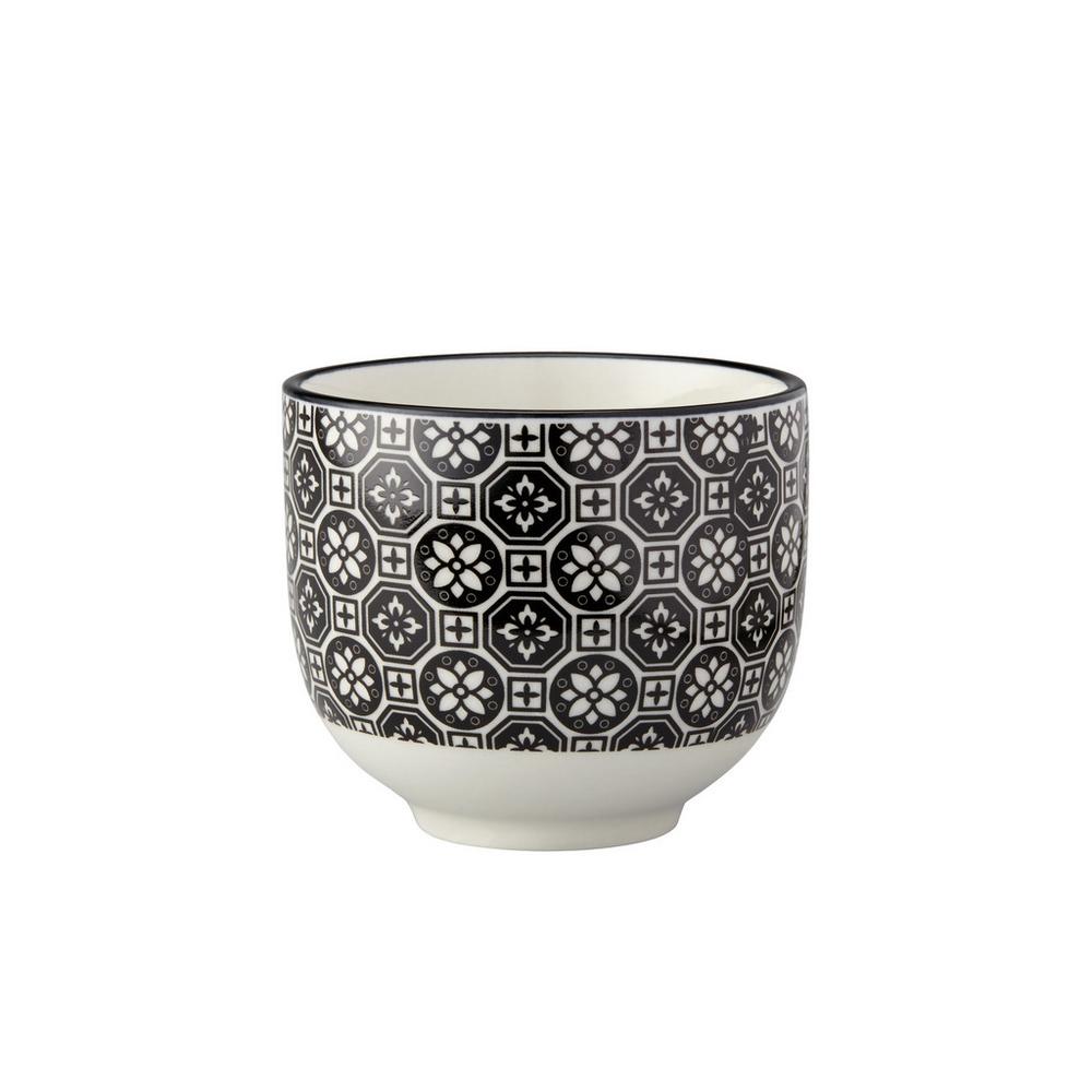 Fotografia produktu: Šálka NA ČAJ Shiva, čierna, biela, 6 cm