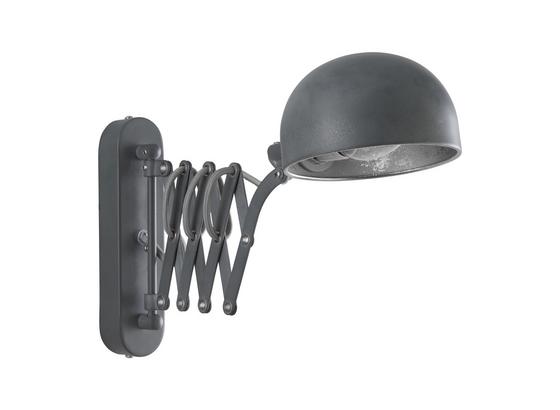 Nástenné Svietidlo Matti 57/5/23cm, 40 Watt - sivá, Štýlový, kov (57/5/23cm) - Mömax modern living Nástenné Svietidlo Matti 57/5/23cm, 40 Watt - sivá, Štýlový, kov (57/5/23cm) - Mömax modern living