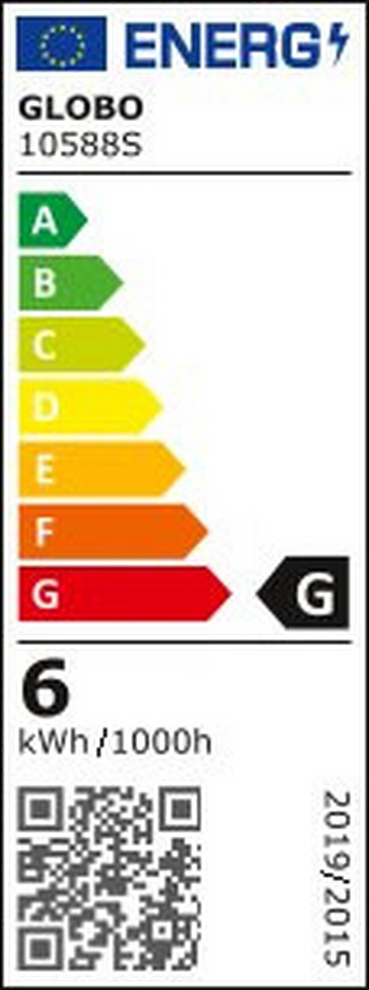 LED žárovka 6W, E14, 380 Lumen - sklo (3,5/9,8cm) - Globo