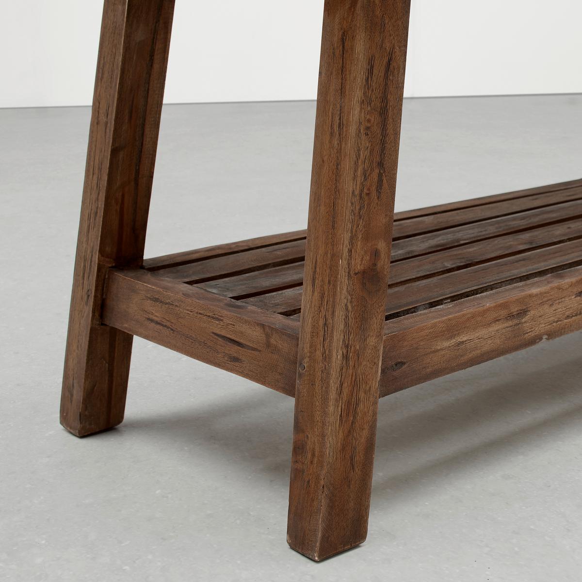Viacúčelová lavica FIDUS -TREND- - prírodná farba, Lifestyle, drevo (90/48/35cm) - Premium Living
