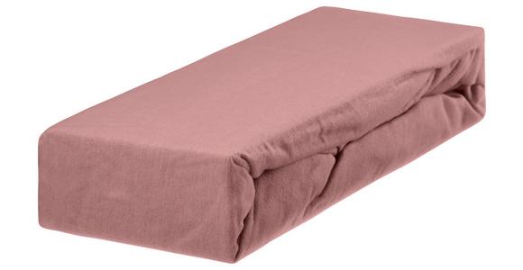 Spannleintuch Alaska - Mauve, KONVENTIONELL, Textil (140/200cm) - Ondega