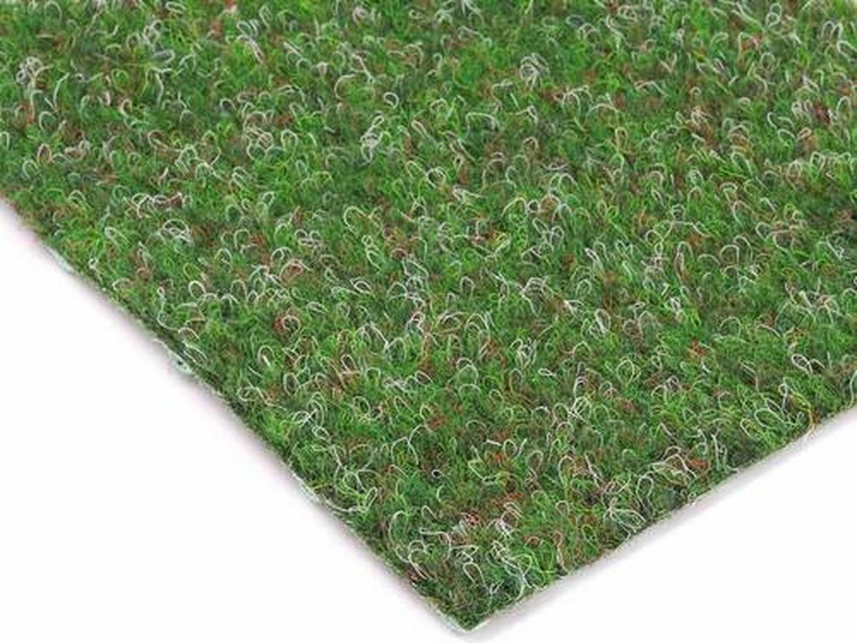Rasenteppich Georgia Grün - Grün, Basics, Textil (133/1200cm)