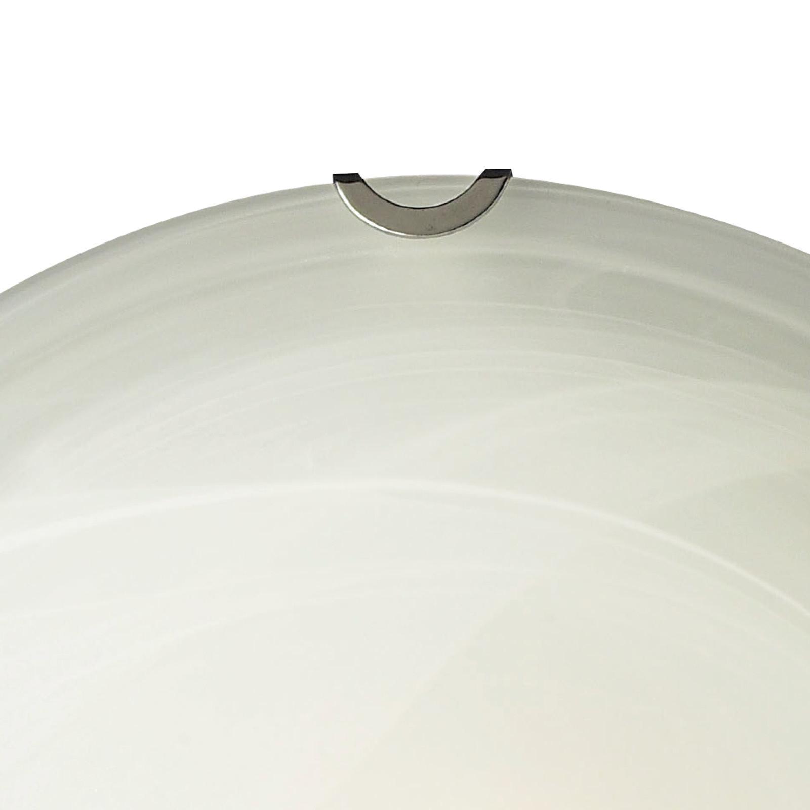 Mennyezeti Lámpa Bobby - fehér, Modern, műanyag/fém (28/8cm) - Luca Bessoni