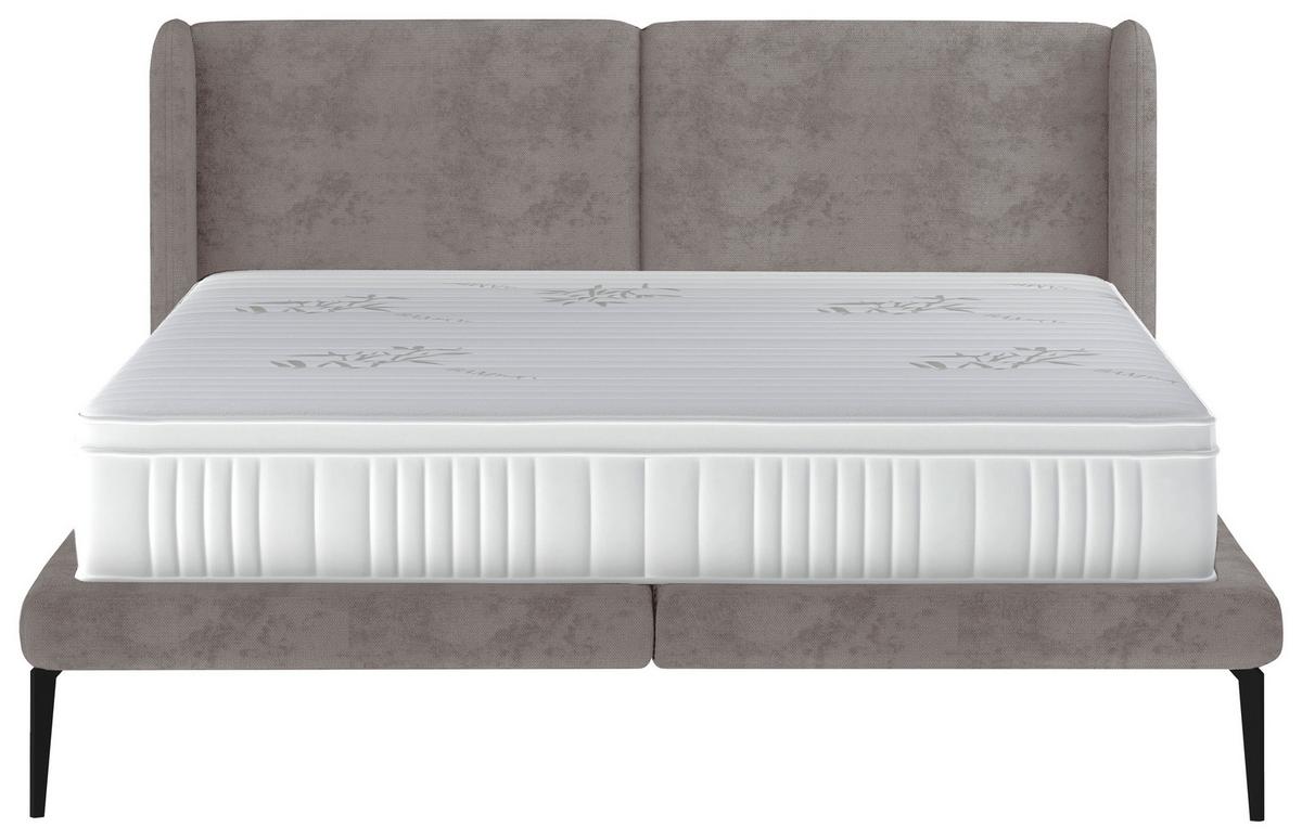 Polsterbett Tessina Sorisso - Dunkelgrau/Creme, MODERN, Textil (180/200cm) - Livetastic