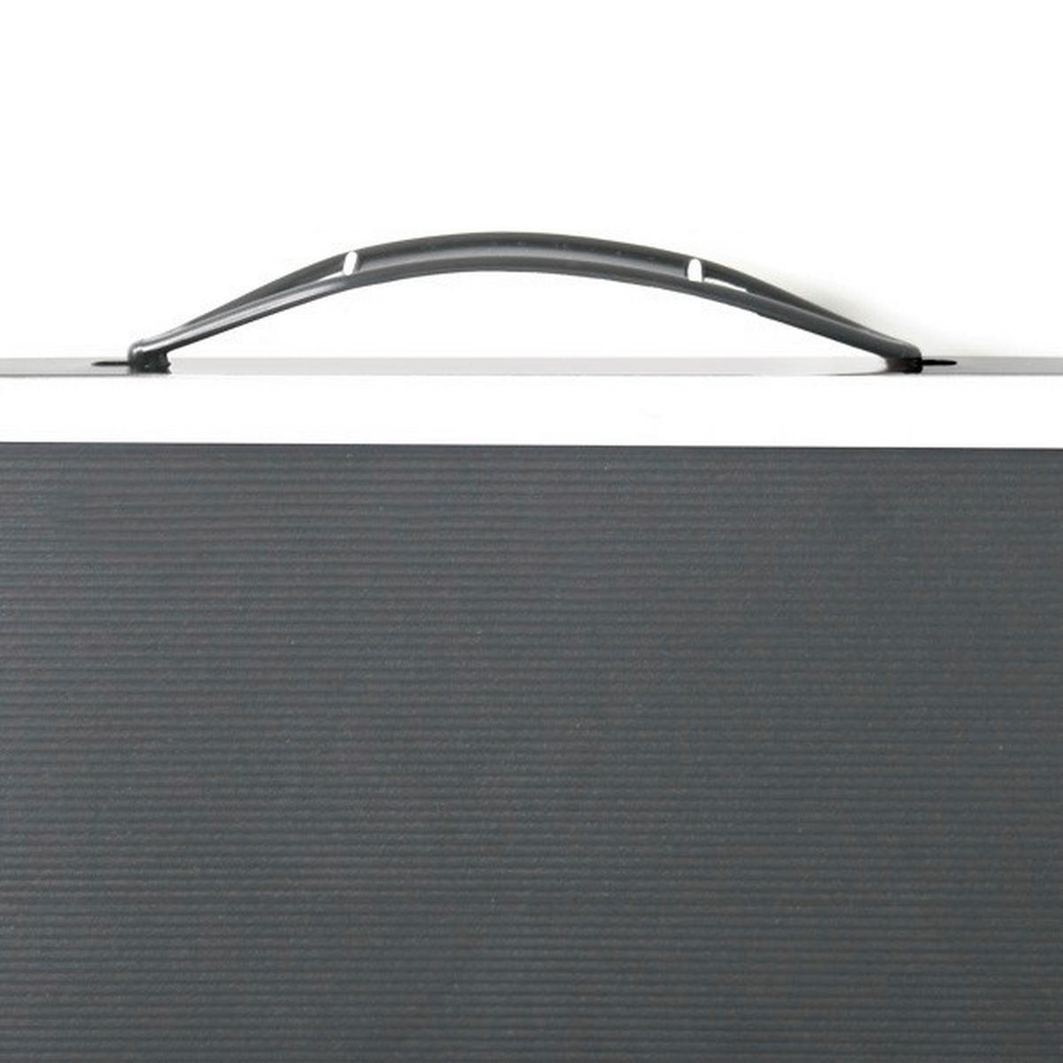 Klapptrittleiter 2 Stufen - Schwarz/Weiß, Basics, Kunststoff/Metall (49,5/48,5/44,5cm) - Spirella