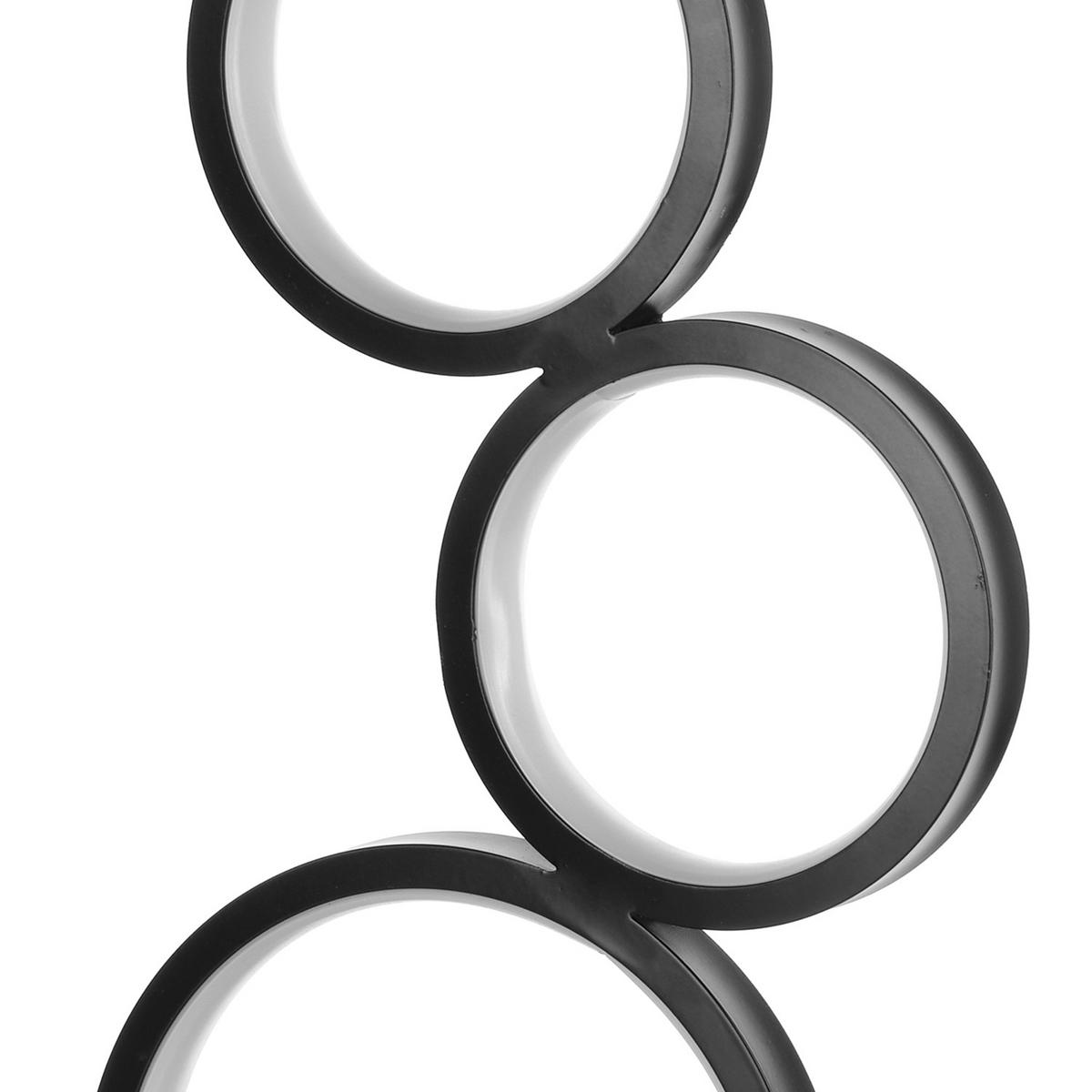 LED-Tischleuchte Schwarz D: 19 cm 17w - Schwarz, Design, Metall (19/39cm)