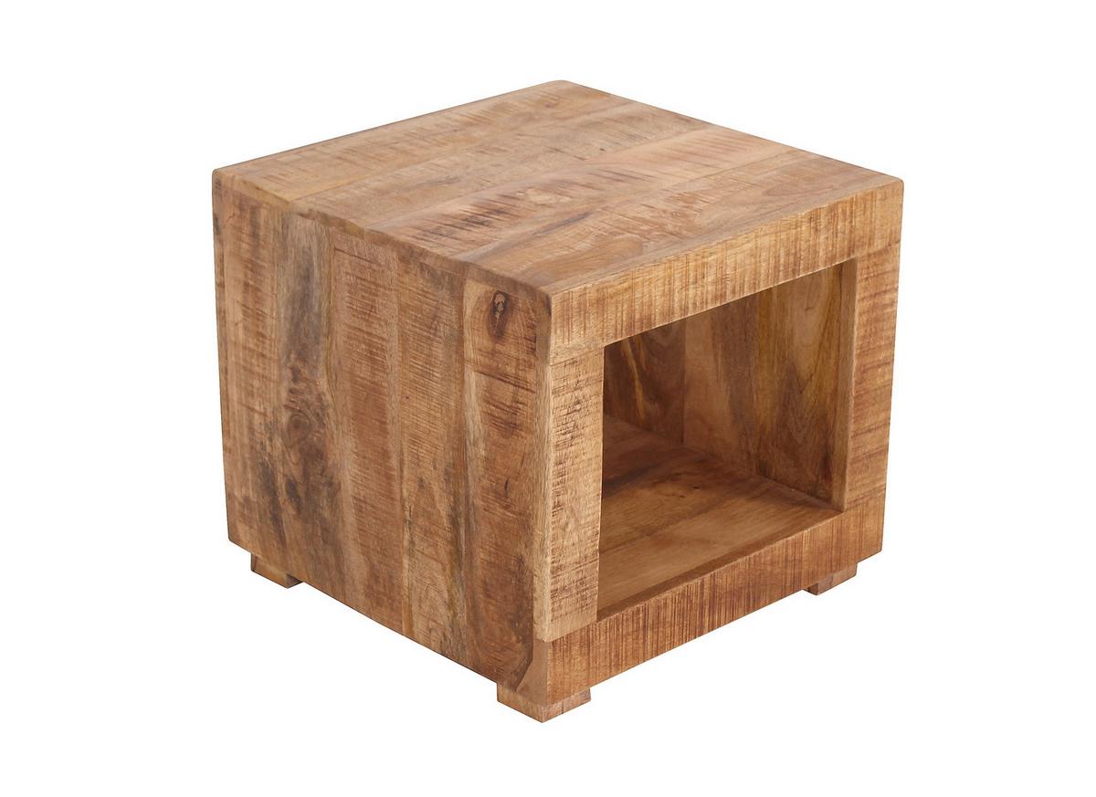 Couchtisch Naturfarben B: 50 cm - Naturfarben, Design, Holz (50/50/45cm) - Livetastic