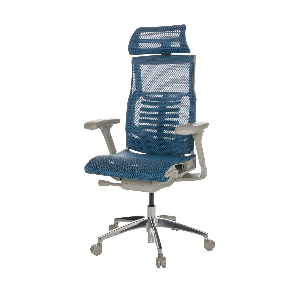 Drehstuhl Dynafit Ii G - Blau/Alufarben, Basics, Kunststoff/Textil (67/119-135/60cm) - MID.YOU