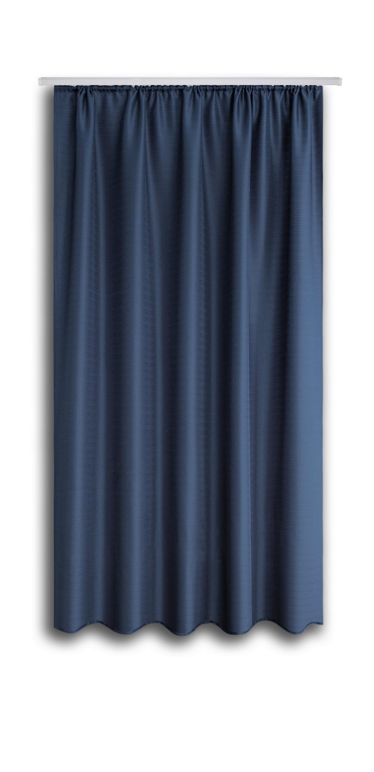 Készfüggöny Ben Ii - kék, Konventionell, textil (135/175cm) - Ondega