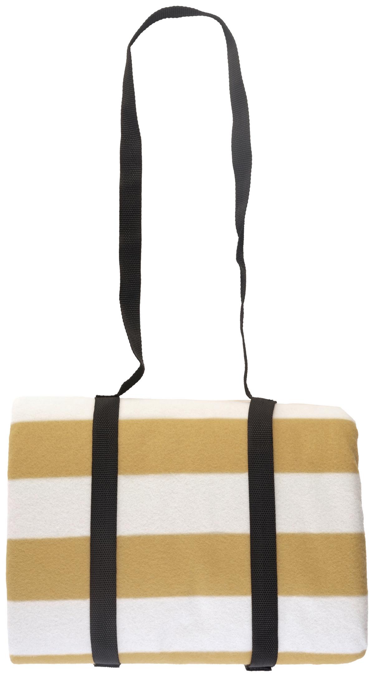 Picknickdecke Summer - Ecru/Gelb, MODERN, Textil (200/200cm) - Luca Bessoni