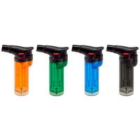 Minigasbrenner Torch Farbl. Sort. - Blau/Schwarz, Basics, Kunststoff