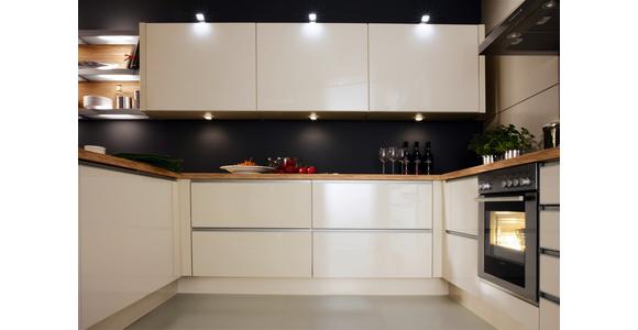 Einbauküche Fargo individuell planbar - Platinfarben/Silberfarben, MODERN, Holzwerkstoff - Vertico
