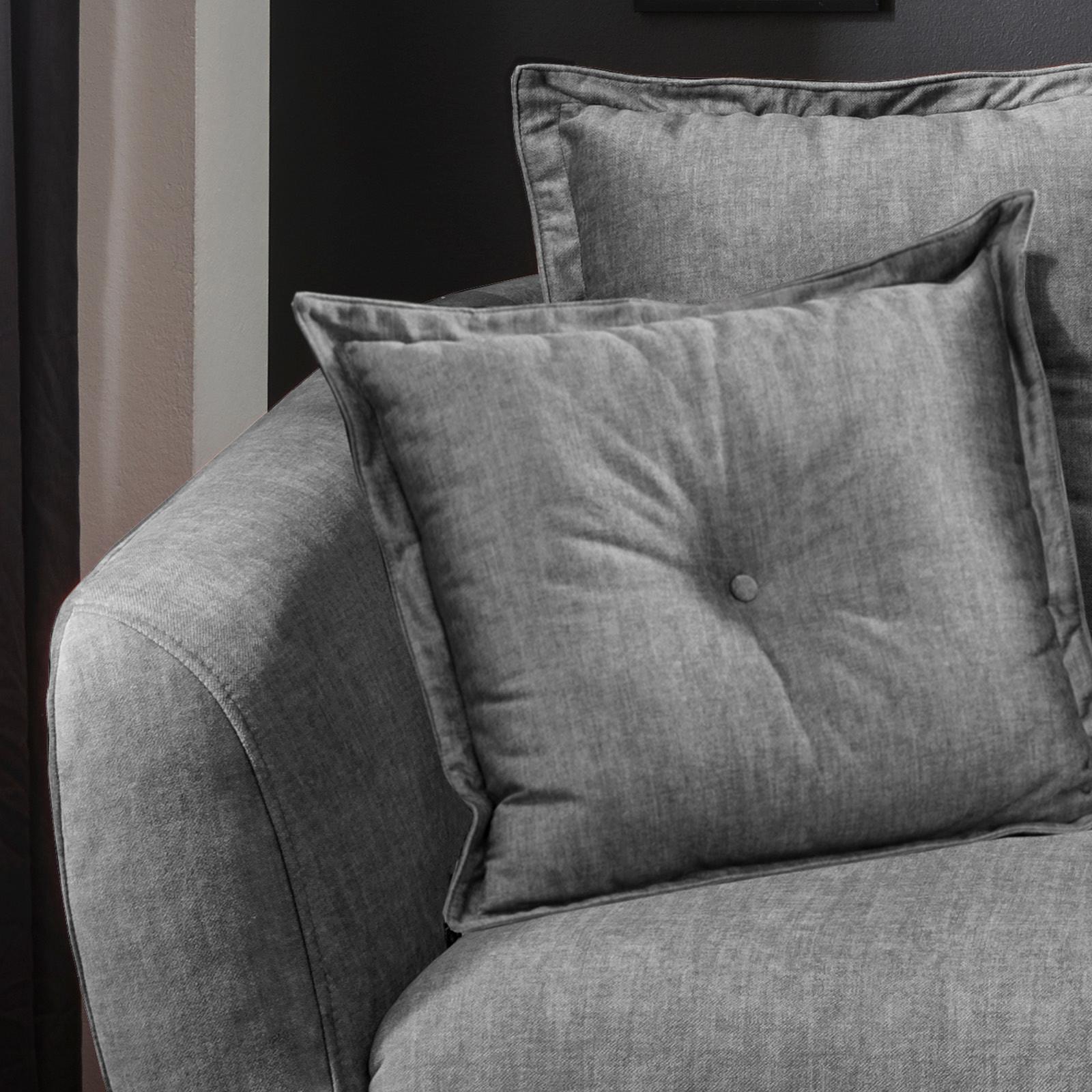 Livetastic 2,5-Sitzer Baggio Grau B: 196 cm