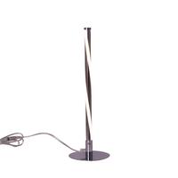 LED-Tischlampe Chromfarben mit Kippschalter - Chromfarben, Design, Kunststoff/Metall (13,5/40cm) - Näve