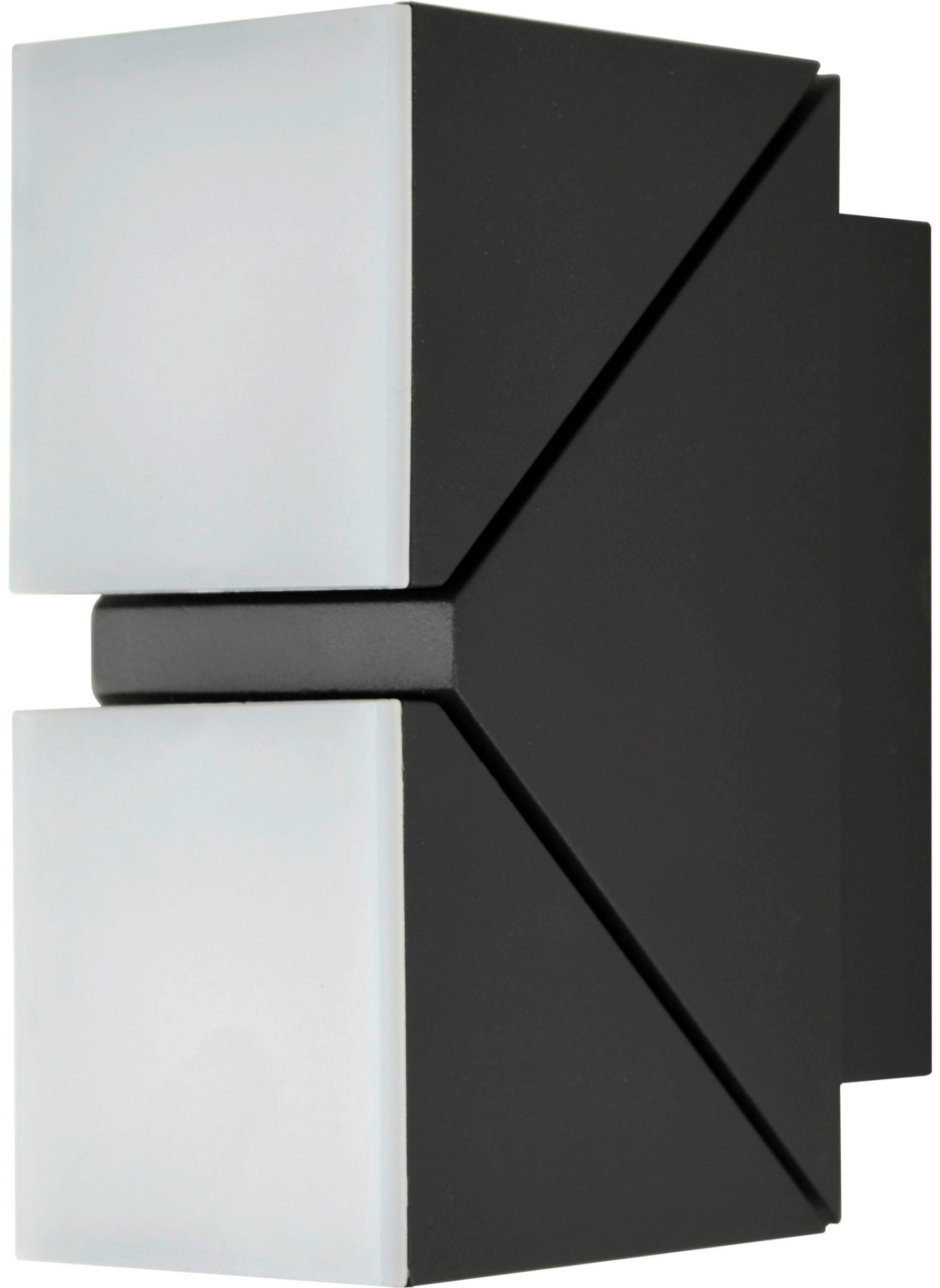 Außenwandleuchte 2528000091696 Lyra - Anthrazit, Design, Kunststoff/Metall (6,2/15,6/8,3cm)