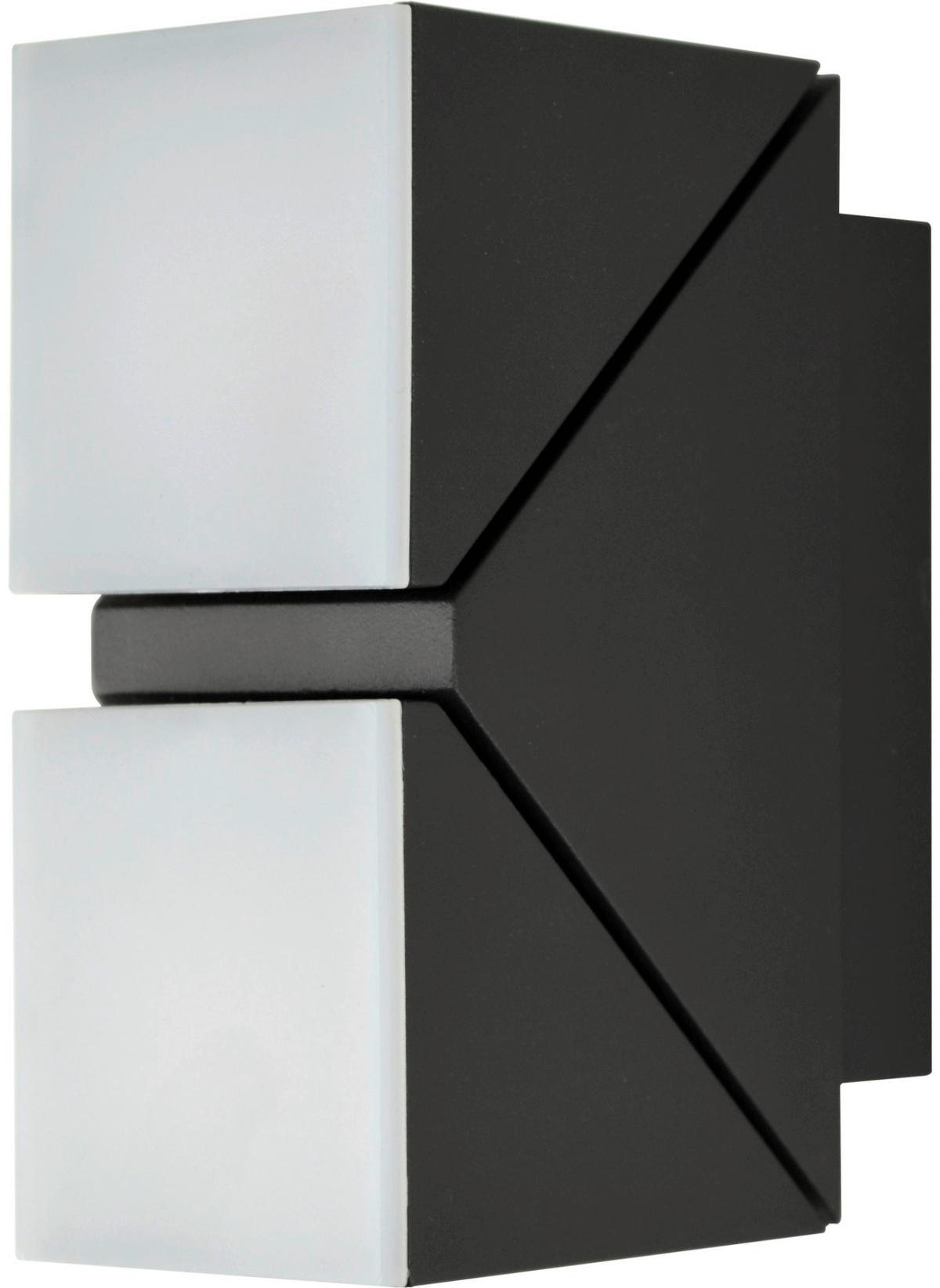 Außenwandleuchte 2528000091696 Lyra - Anthrazit, Design, Kunststoff/Metall (6,2/15,6/8,3cm)