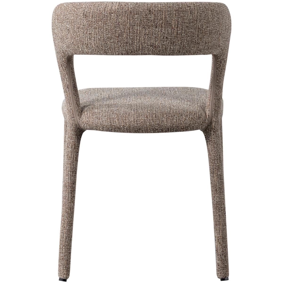Stuhl-Set Noble Braun/Sandfarben B: 51cm - Sandfarben/Braun, MODERN, Textil (51/76/56cm) - Livetastic