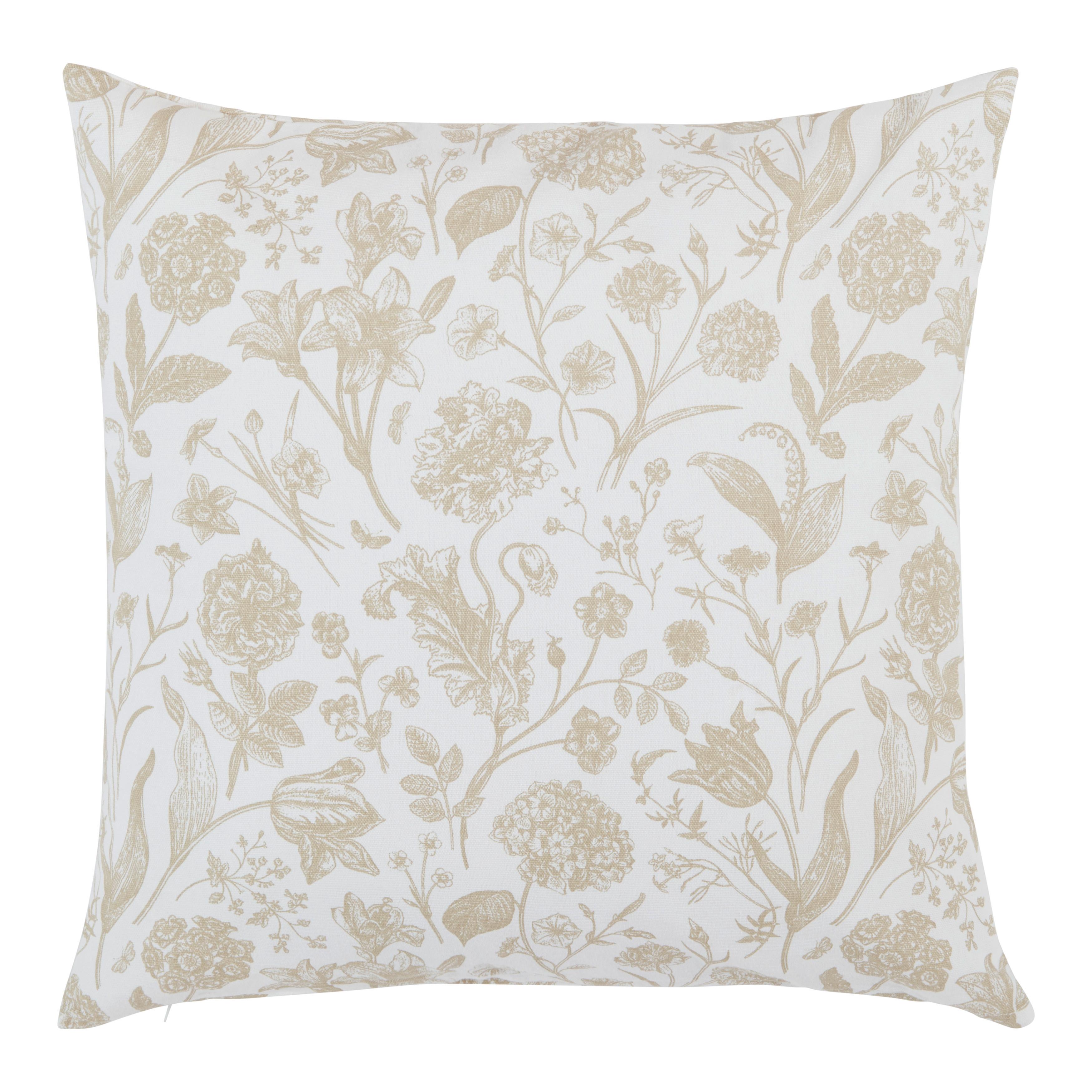 Zierkissen Lisa - Beige, MODERN, Textil (45/45cm) - Luca Bessoni