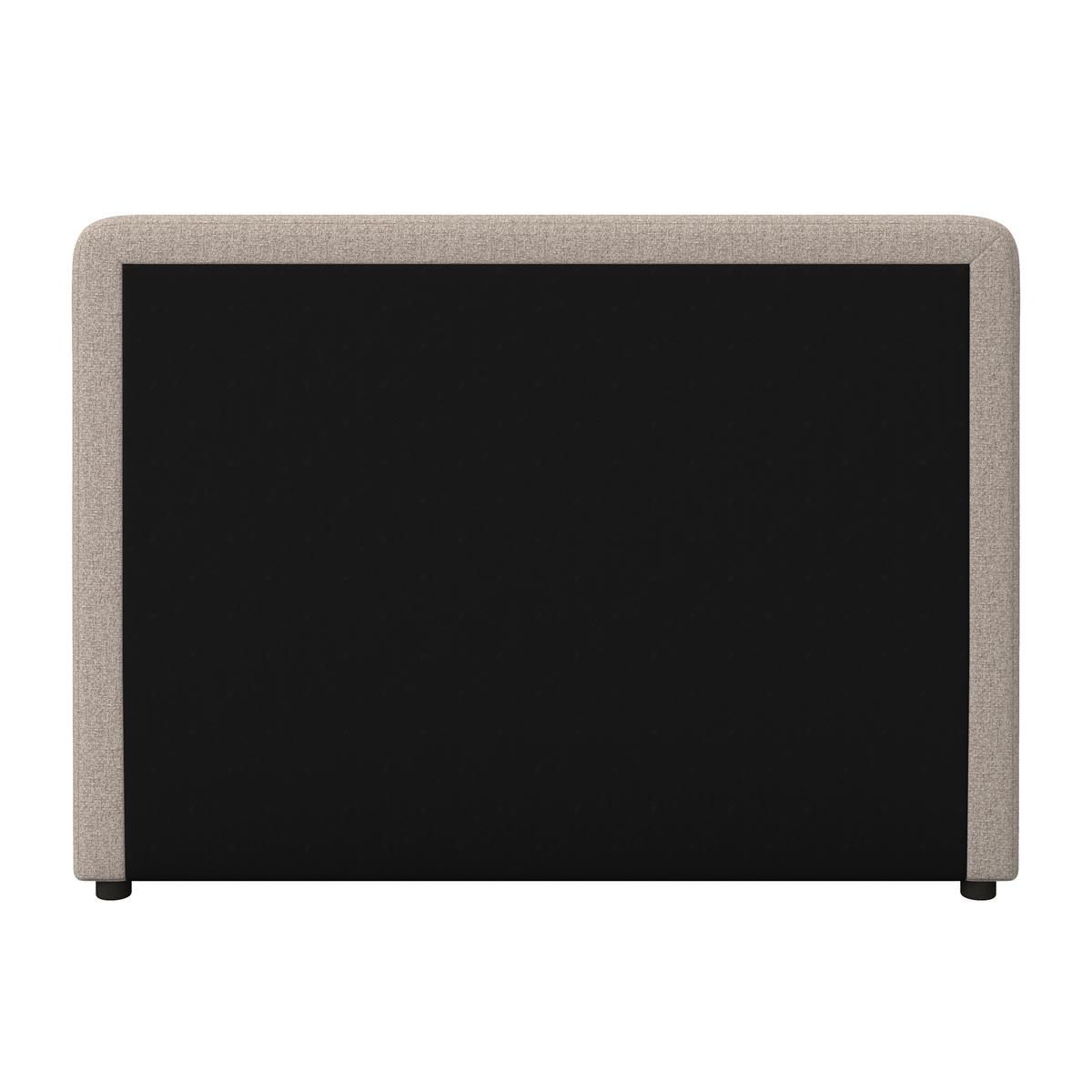 Boxspringová postel MARCO 140x200, šedohnědá - černá/šedohnědá, Moderní, dřevo/textil (140/200cm) - Bessagi Home