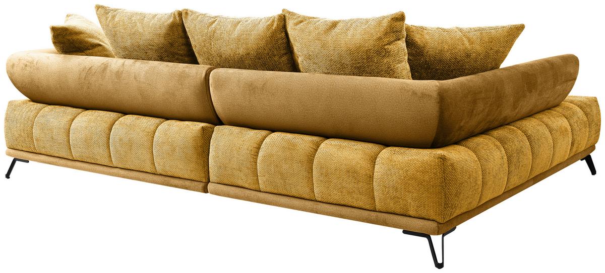 LARGO, ľavá, kari žltá, potreba šírky dverí 90 cm - čierna/kari žltá, Modern, kov/textil (184/262cm)