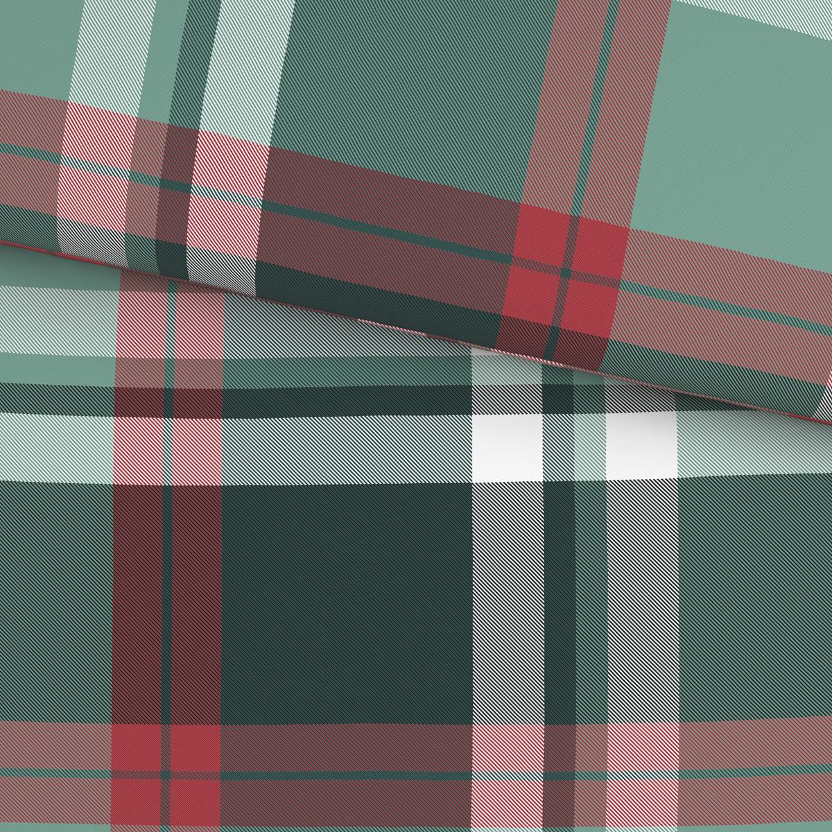 BETTWÄSCHE KOPENHAGEN - Rot/Grau, MODERN, Textil - Luca Bessoni