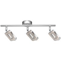 LED-Strahler Amelie 3-Flammig verstellbar L: 45 cm - Chromfarben, MODERN, Kunststoff/Metall (45cm) - Luca Bessoni