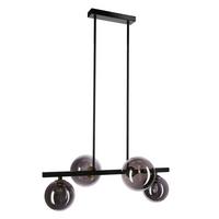 Pendelleuchte 34-44143 Kama - Goldfarben/Graphitfarben, Design, Metall (59/33/83cm)