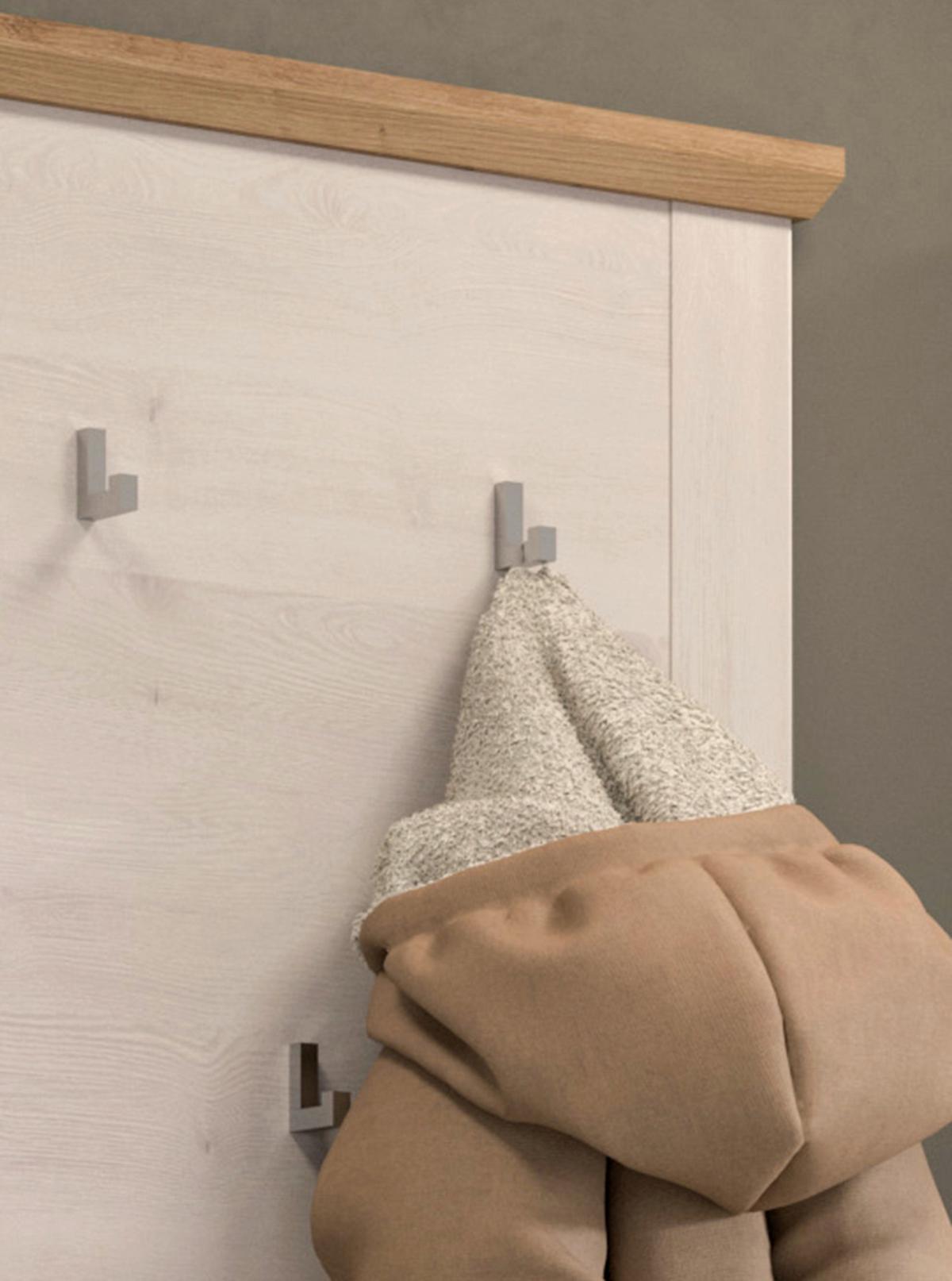 Garderobe Verona 4-teilig Lärche B: 183 Cm - KONVENTIONELL, Holzwerkstoff (183/194/37cm) - MID.YOU