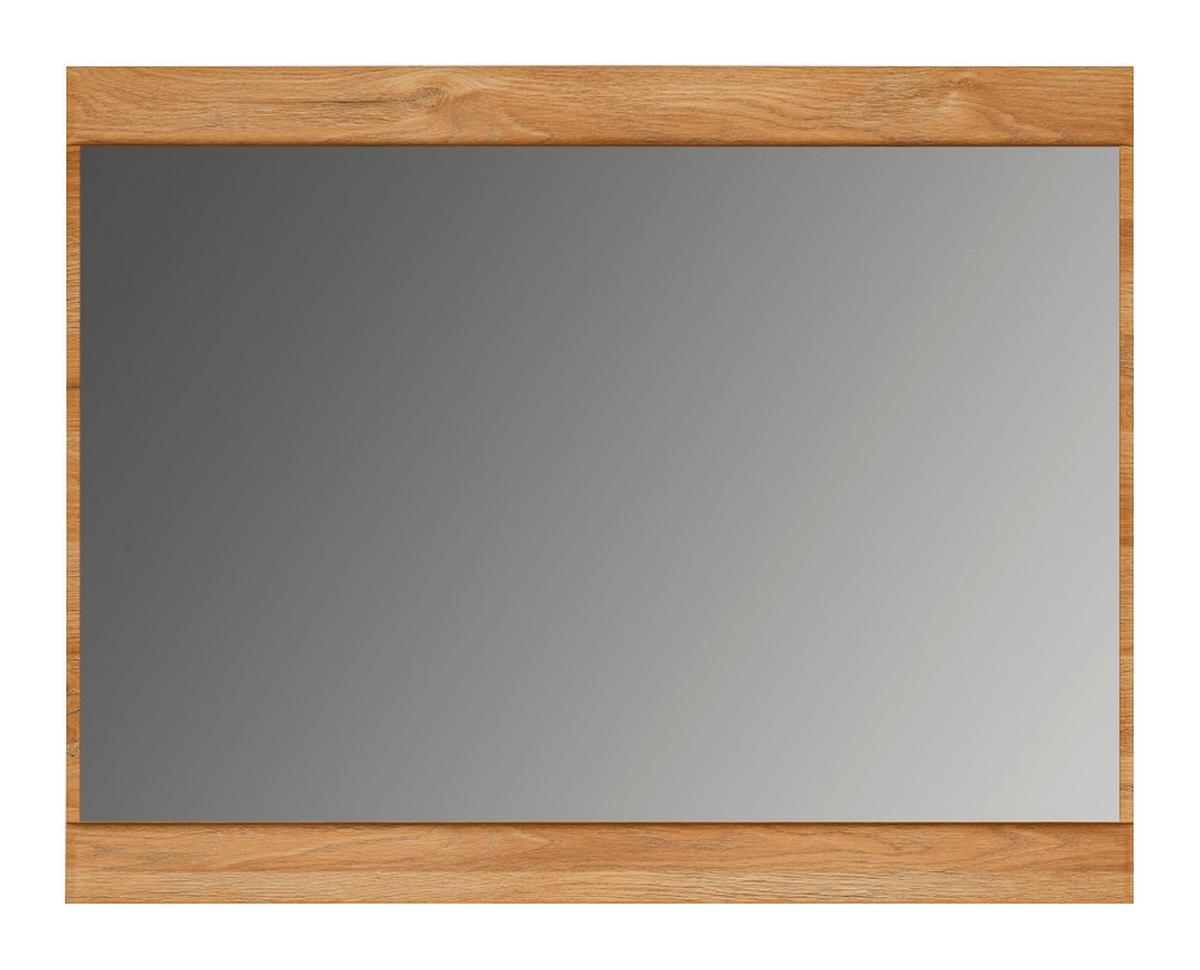 Tükör Cortina - tölgyfa, Modern, faalapú anyag/Üveg (92,8/72,7/3,6cm)