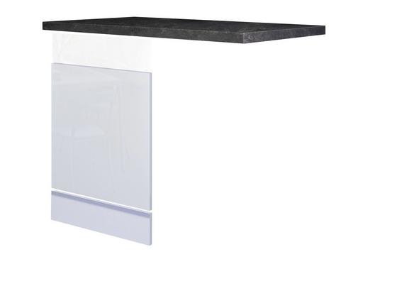 Výkryt Na Myčku Na Nádobí Alba Gsp-paket Ti 60 - bílá/barvy břidlice, Moderní, kompozitní dřevo (60cm) Výkryt Na Myčku Na Nádobí Alba Gsp-paket Ti 60 - bílá/barvy břidlice, Moderní, kompozitní dřevo (60cm)