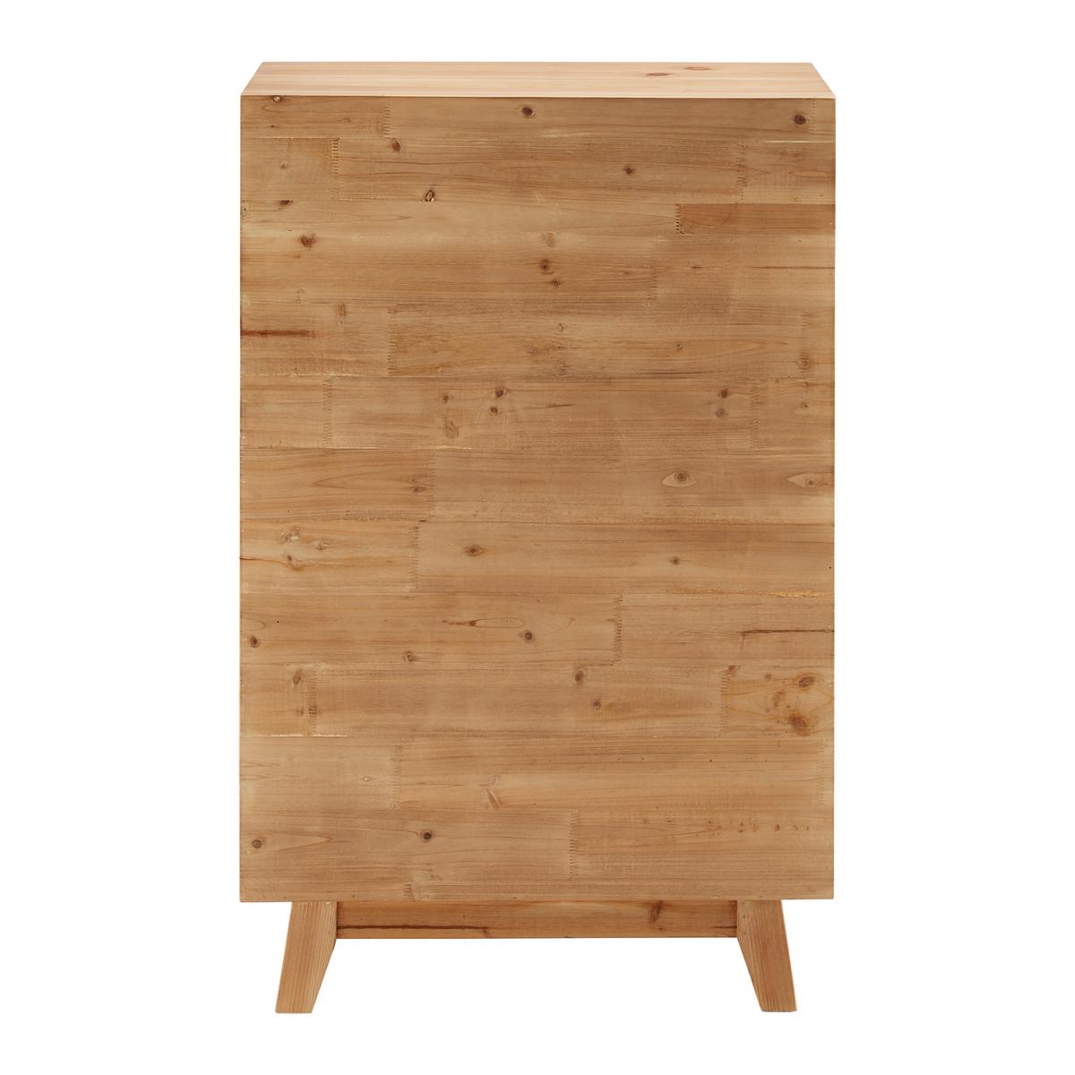 Komoda FRAME - viacfarebná/čierna, Modern, drevo (68/112/34cm) - Modern Living