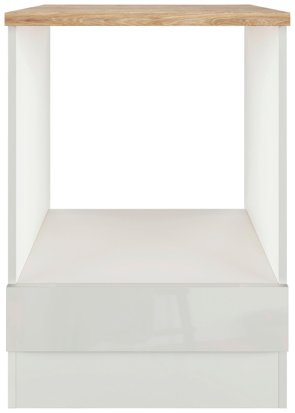 Skrinka pod vstavaný sporák LEVI - sivá, Modern, kompozitné drevo (60/86/60cm) - FlexWell