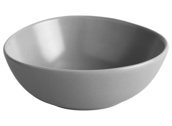 Miska Na Müsli Nele - sivá, Moderný, keramika (15,6/13,8/5,5cm) - Premium Living Miska Na Müsli Nele - sivá, Moderný, keramika (15,6/13,8/5,5cm) - Premium Living
