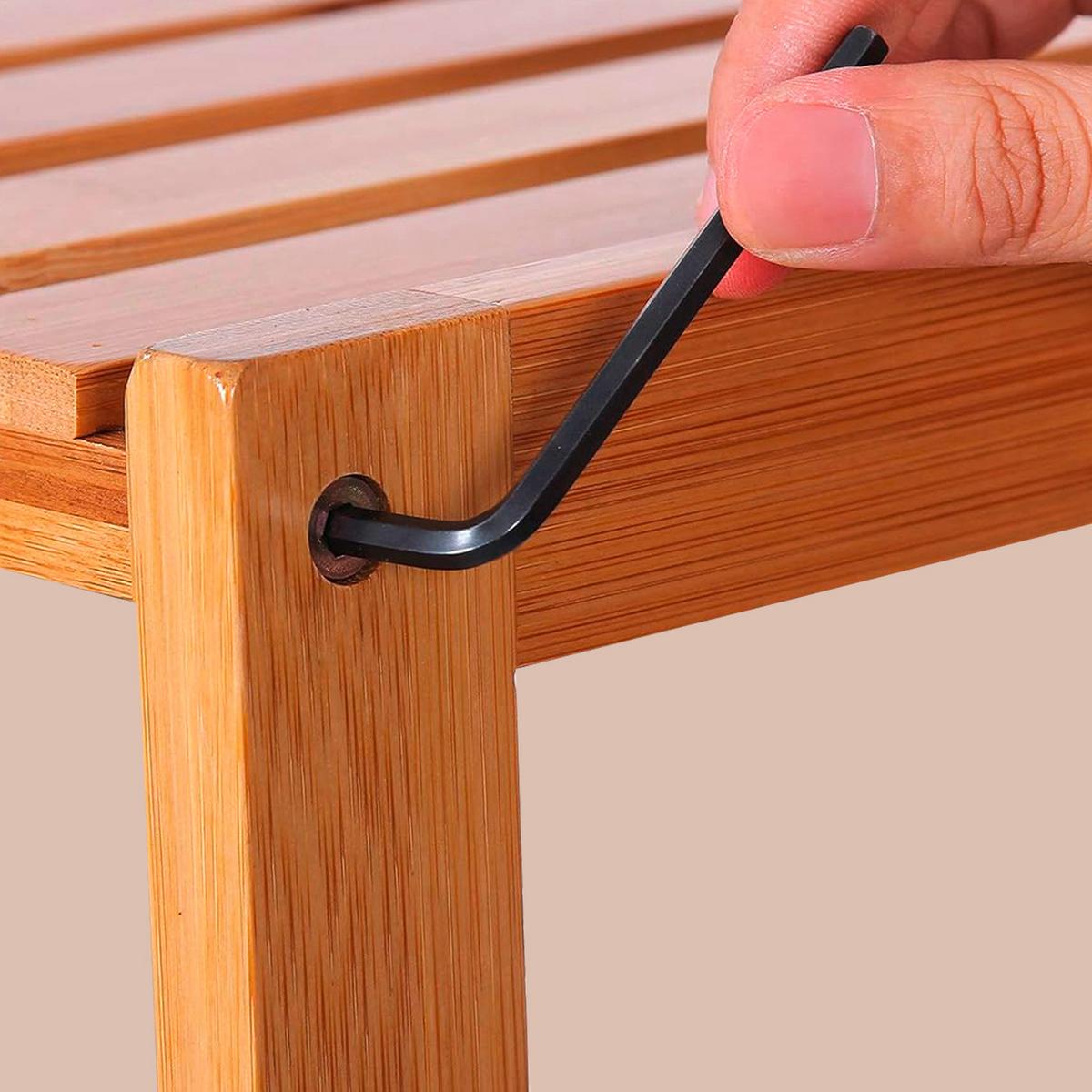 Badezimmerregal Naturfarben B: 60 cm - Naturfarben, Basics, Holz (60/130/26cm)